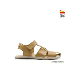 Sandalia verano cangrejera mostaza