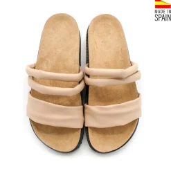 Sandalias bio tubular nude