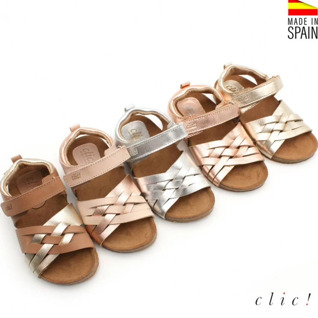 SANDALIAS NIÑA BIO ENTRELAZADA