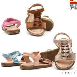 SANDALIAS NIÑA PIEL BLONDA
