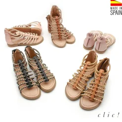 SANDALIAS NIÑA ROMANAS CUERDAS
