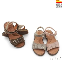 SANDALIAS PIEL SERRAJE LILI CLIC!