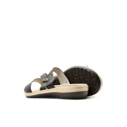 Sandalias señora tallas grandes negro