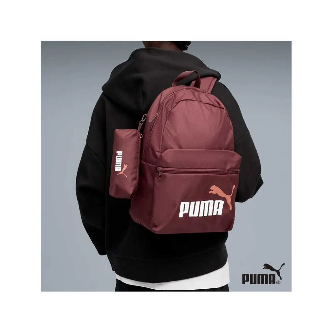 Set Mochila burdeos Puma Phase