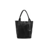 Shopper piel serraje negro
