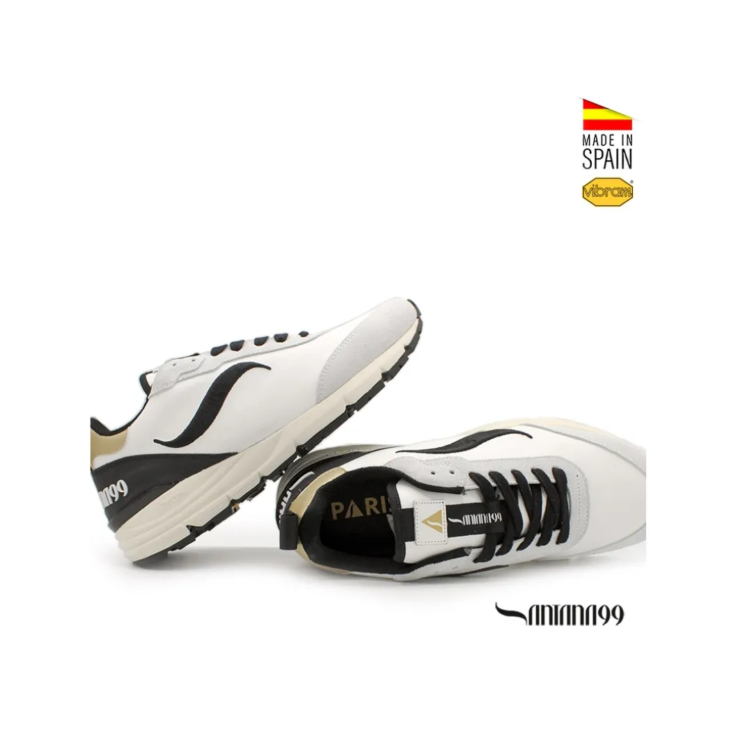 Sneakers Paris blanca Santana99