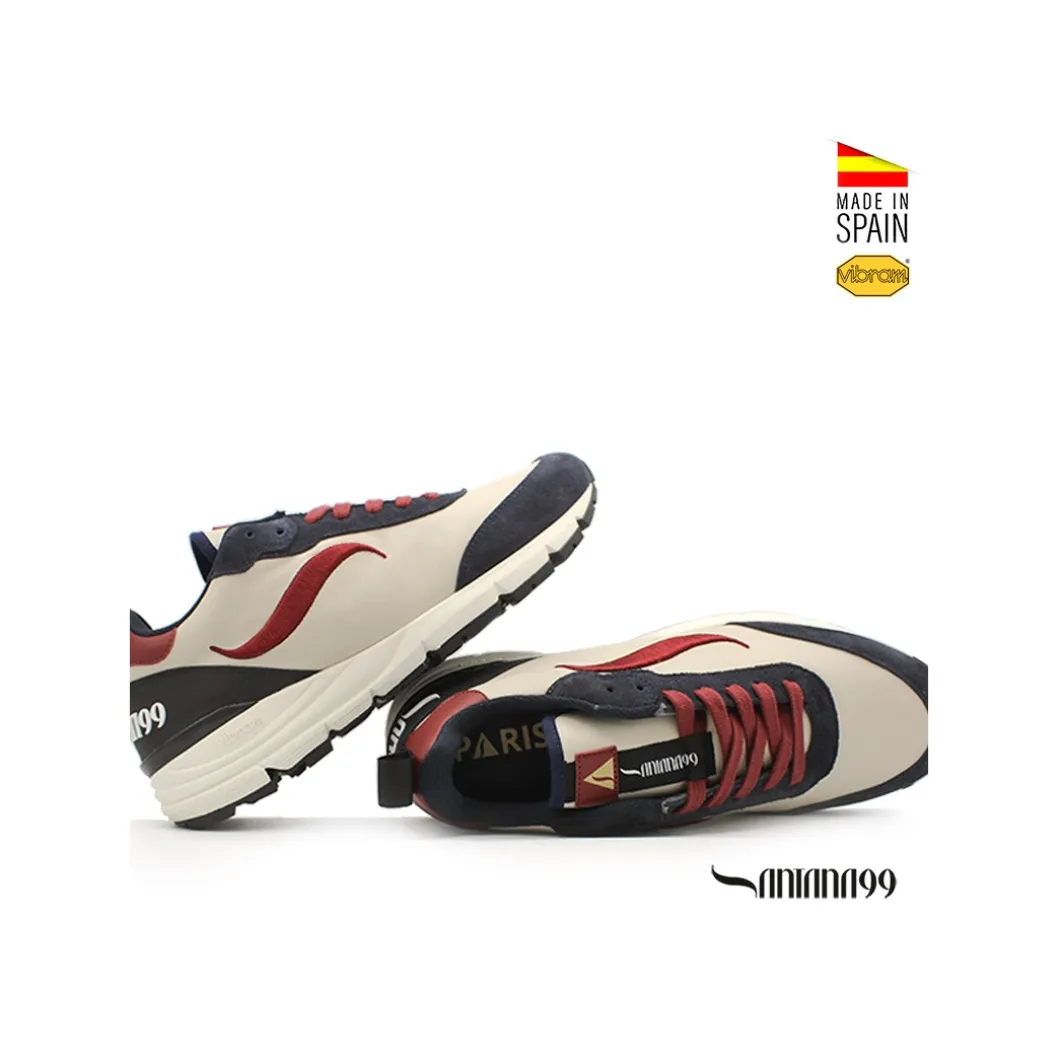 Sneakers Paris burdeos Santana99