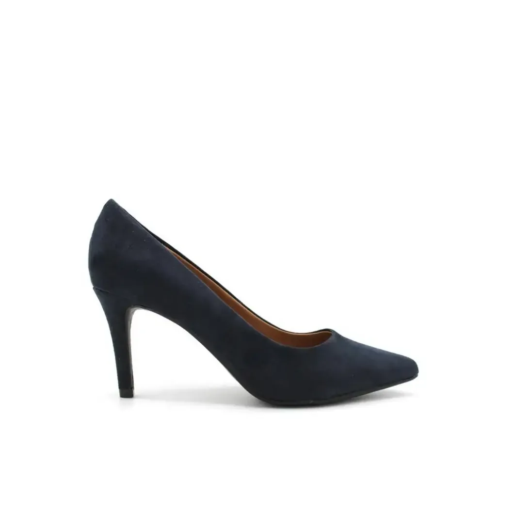 STILETTO TACÓN FINO MARINO