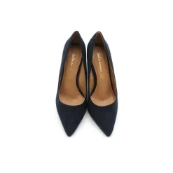 STILETTO TACÓN FINO MARINO