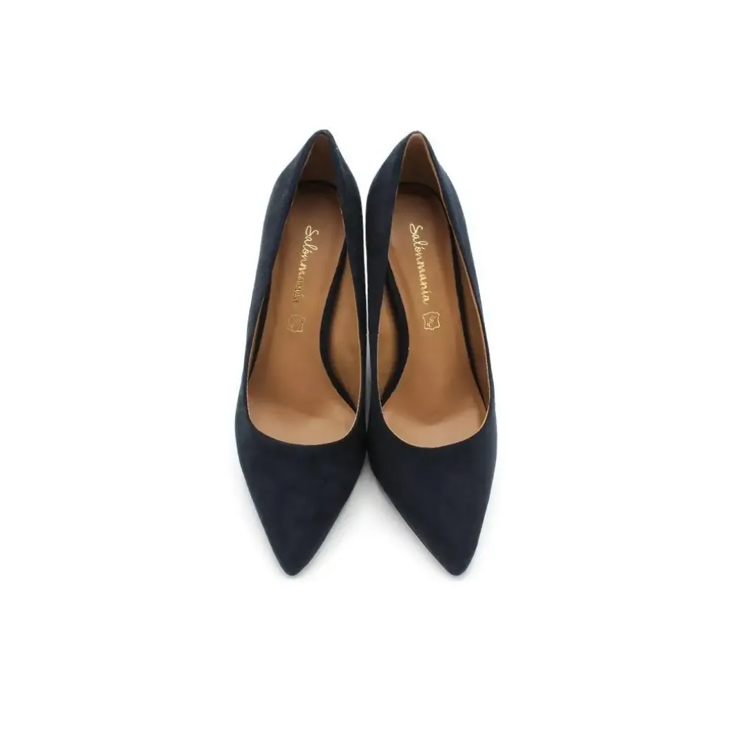 STILETTO TACÓN FINO MARINO