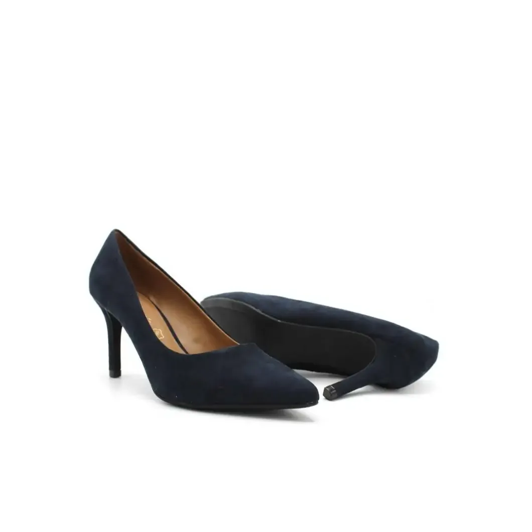 STILETTO TACÓN FINO MARINO