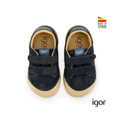 Tennis suede Igor azul marino