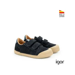 Tennis suede Igor azul marino