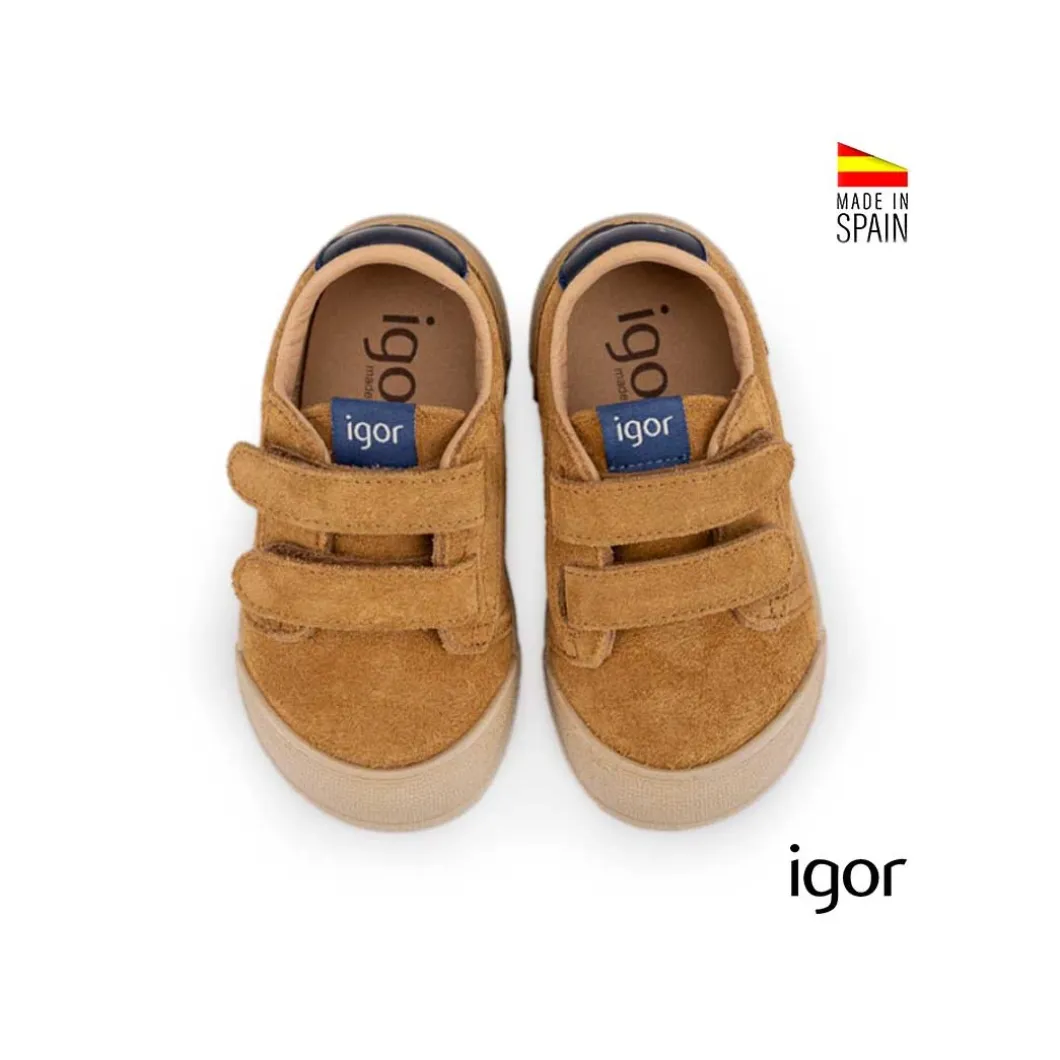 Tennis suede Igor mostaza
