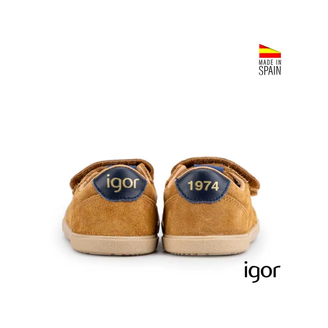Tennis suede Igor mostaza