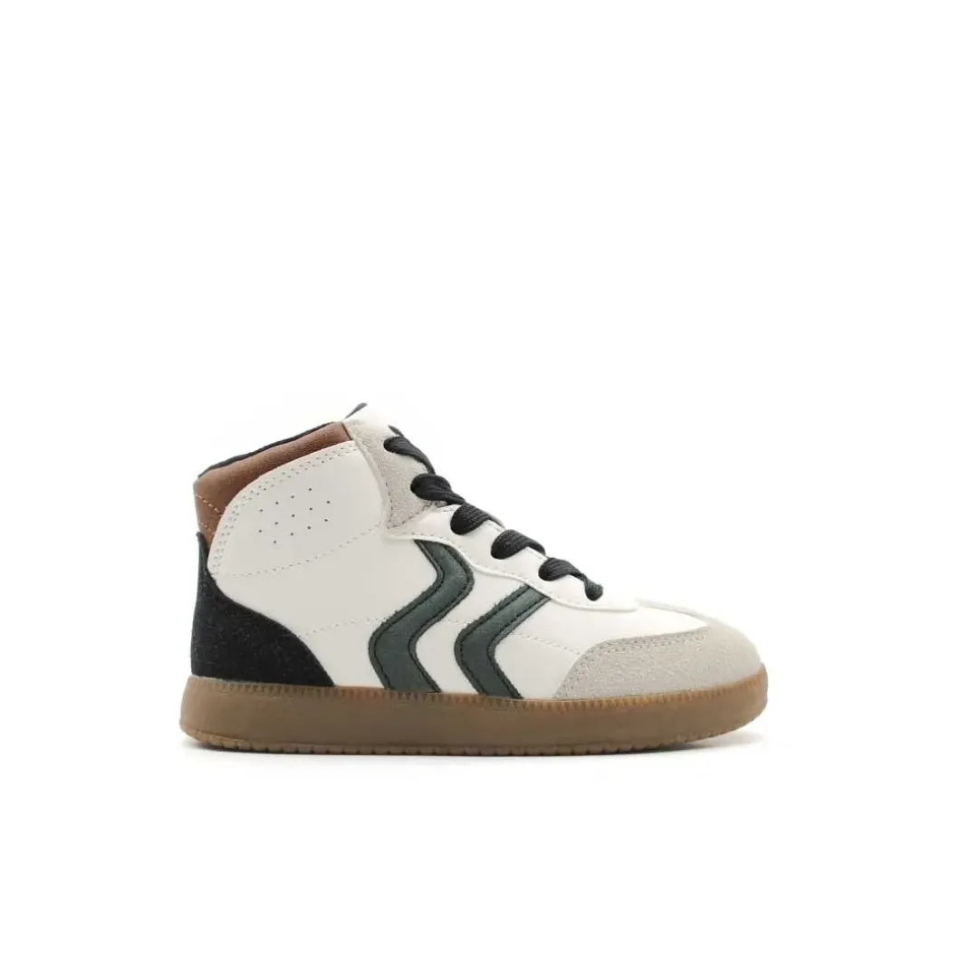 Zapatilla abotinada C1509 blanca