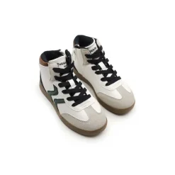 Zapatilla abotinada C1509 blanca