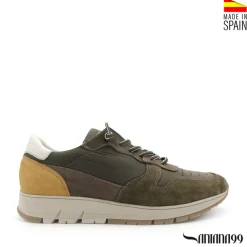 Zapatilla acolchada verde