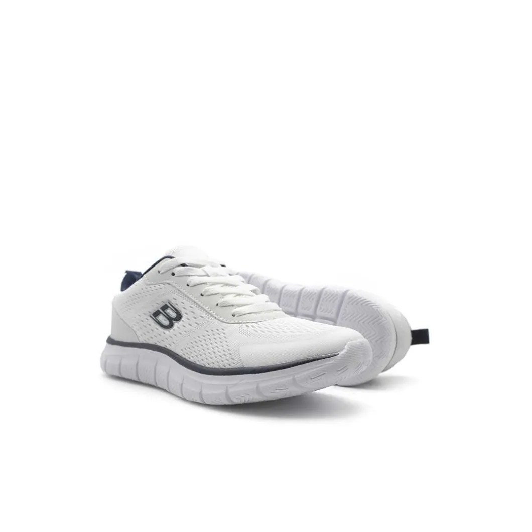 Zapatilla B doble memory blanca