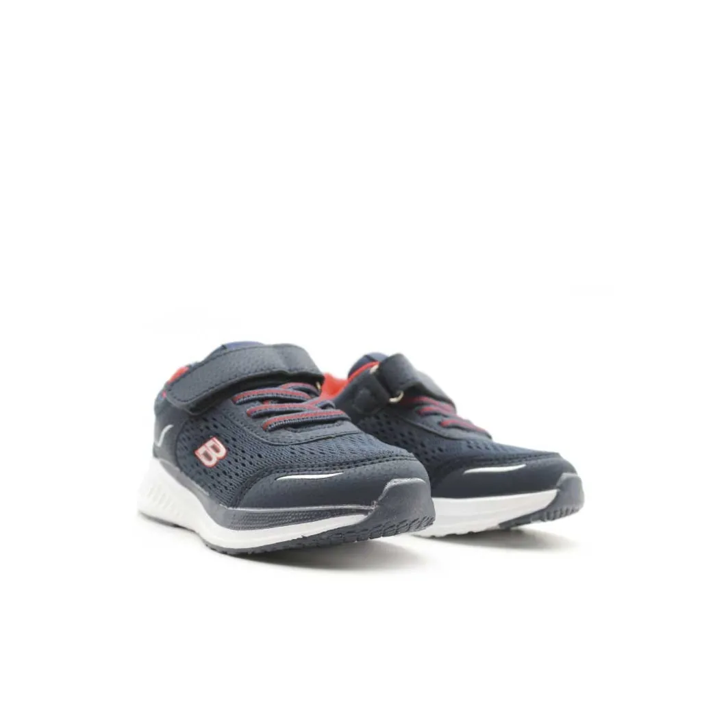 Zapatilla B Jr doble memory azul marino