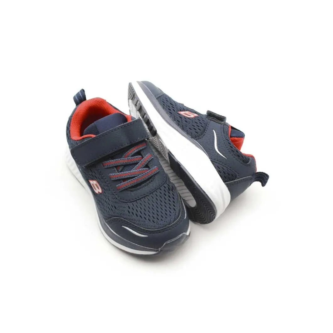 Zapatilla B Jr doble memory azul marino