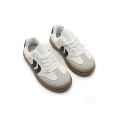 Zapatilla bamba club blanco-negro