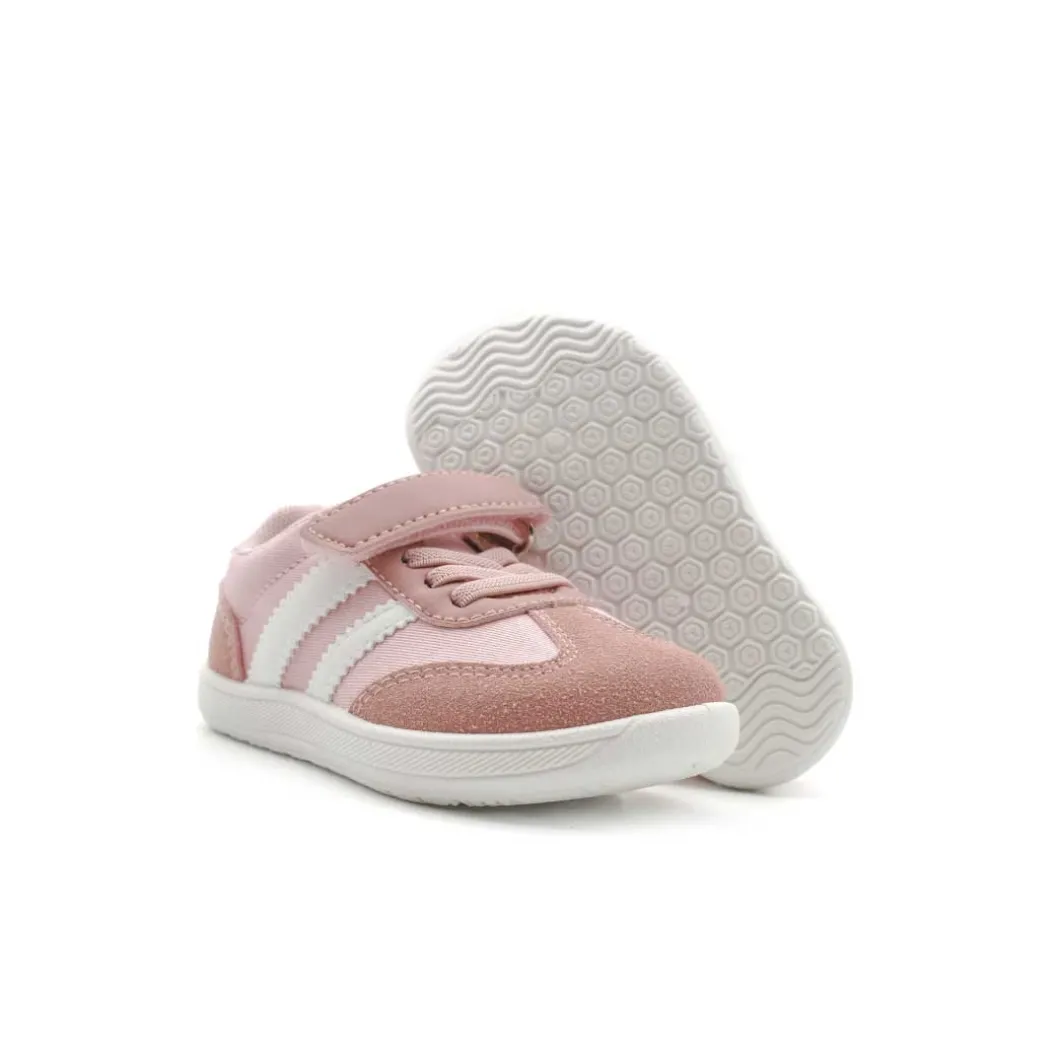 Zapatilla barefoot rosa infantil