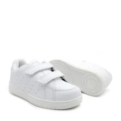 Zapatilla blanca A2803 velcro