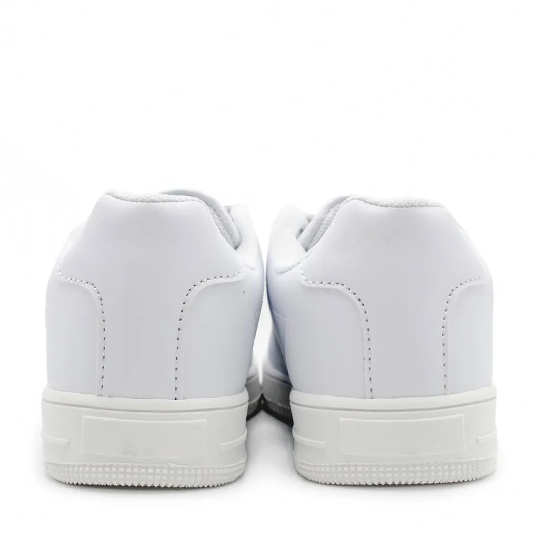 Zapatilla blanca A2803 velcro