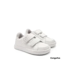 Zapatilla blanca school barefoot Goflex
