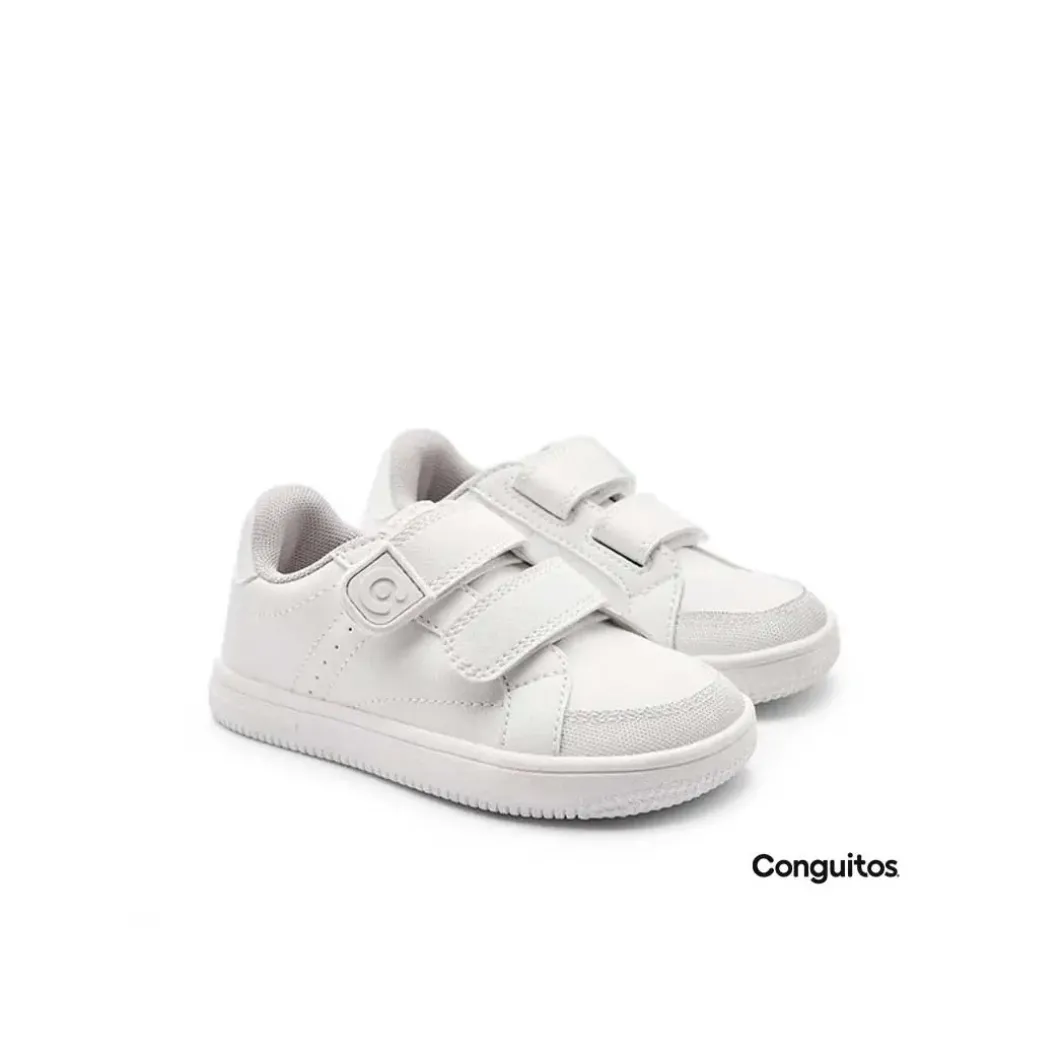 Zapatilla blanca school barefoot Goflex