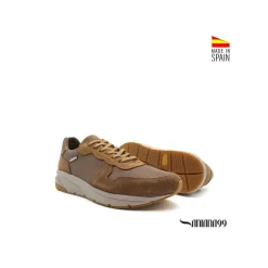 Zapatilla camel Santana99 + Vibram