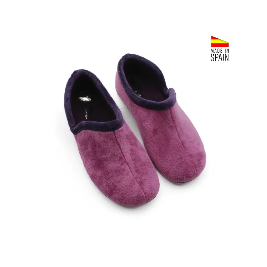 Zapatilla casa cerrada kokis magenta