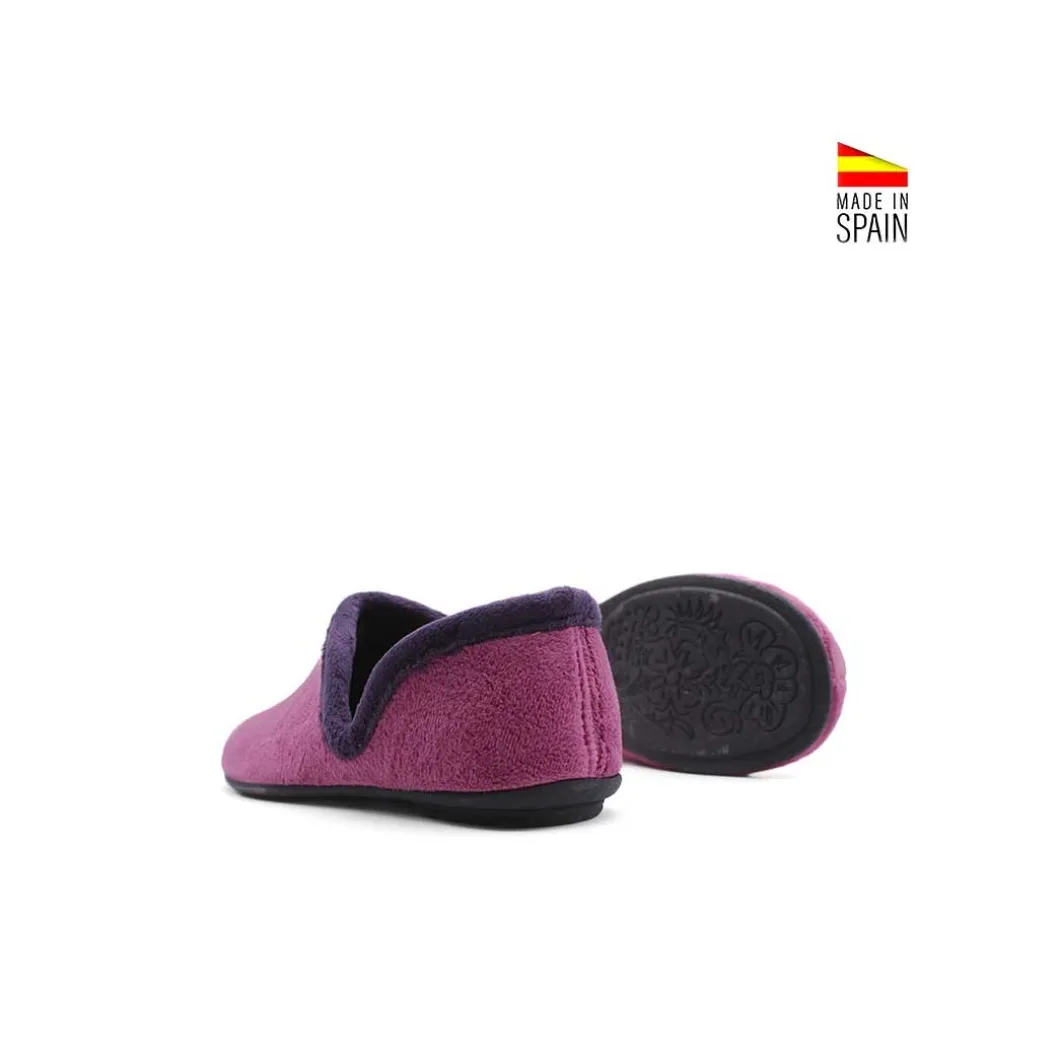 Zapatilla casa cerrada kokis magenta