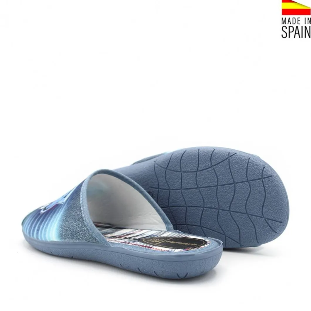 ZAPATILLA CASA GAMER AZUL