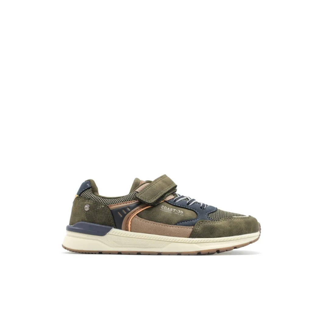 Zapatilla casual Coast kaki