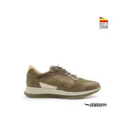 Zapatilla casual e-confort kaki