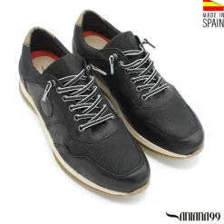 Zapatilla casual e-confort negra