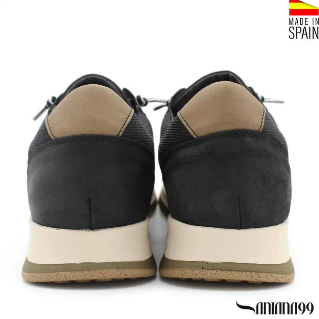 Zapatilla casual e-confort negra
