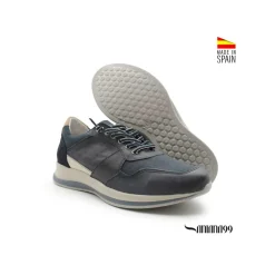 Zapatilla casual e-confort marino
