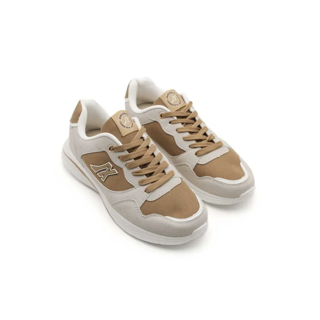 Zapatilla casual NY camel