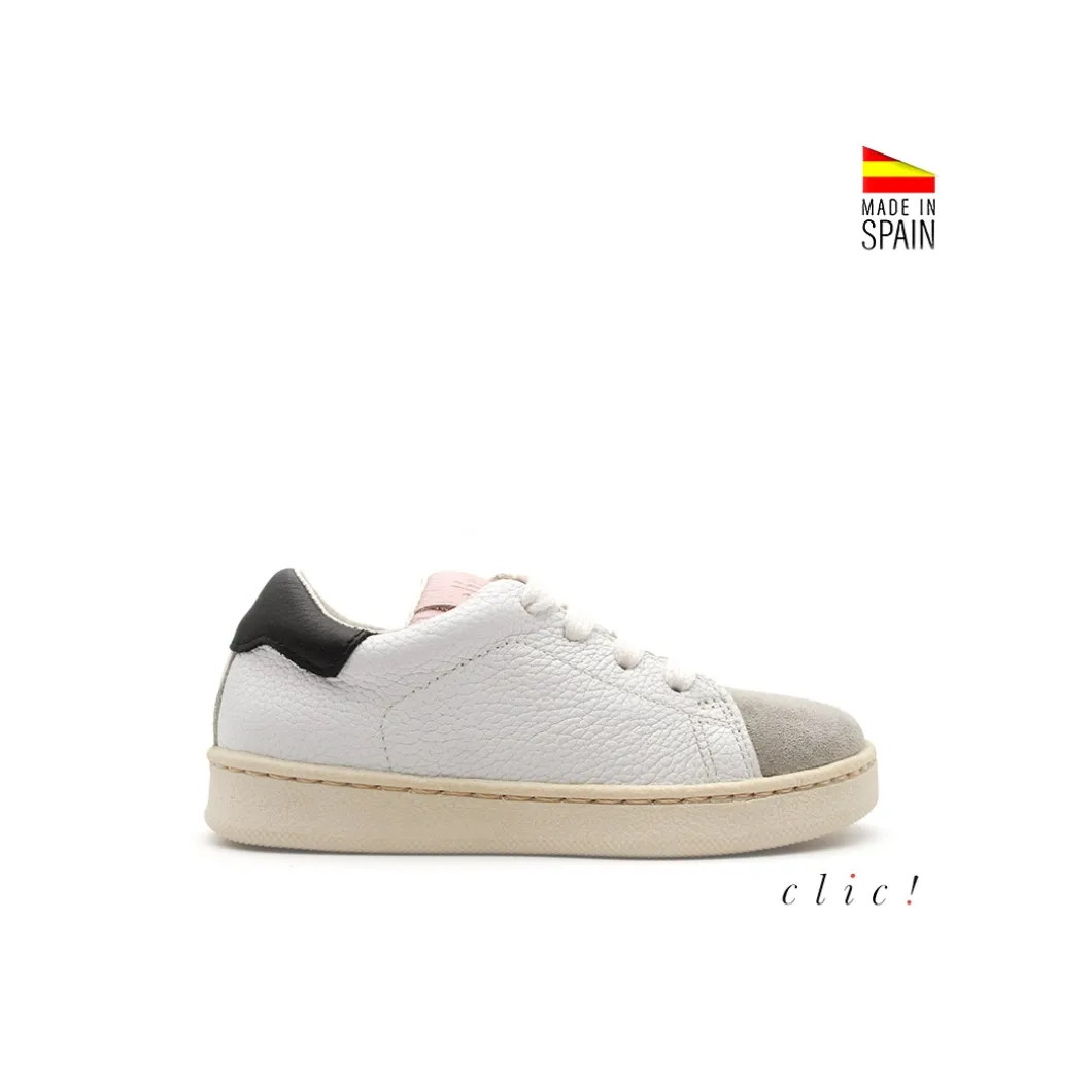 Zapatilla con cordones colors Clic!