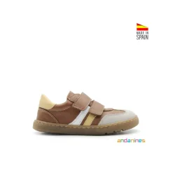 Zapatilla cuero respetuosa Andanines