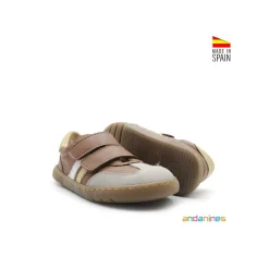 Zapatilla cuero respetuosa Andanines