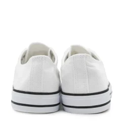 Zapatilla CV Blanca raya negra