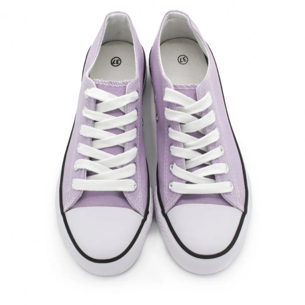 Zapatilla cv lila