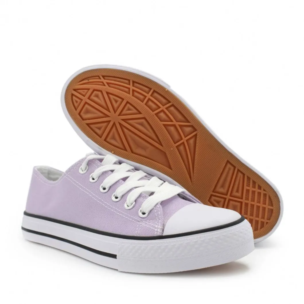Zapatilla cv lila