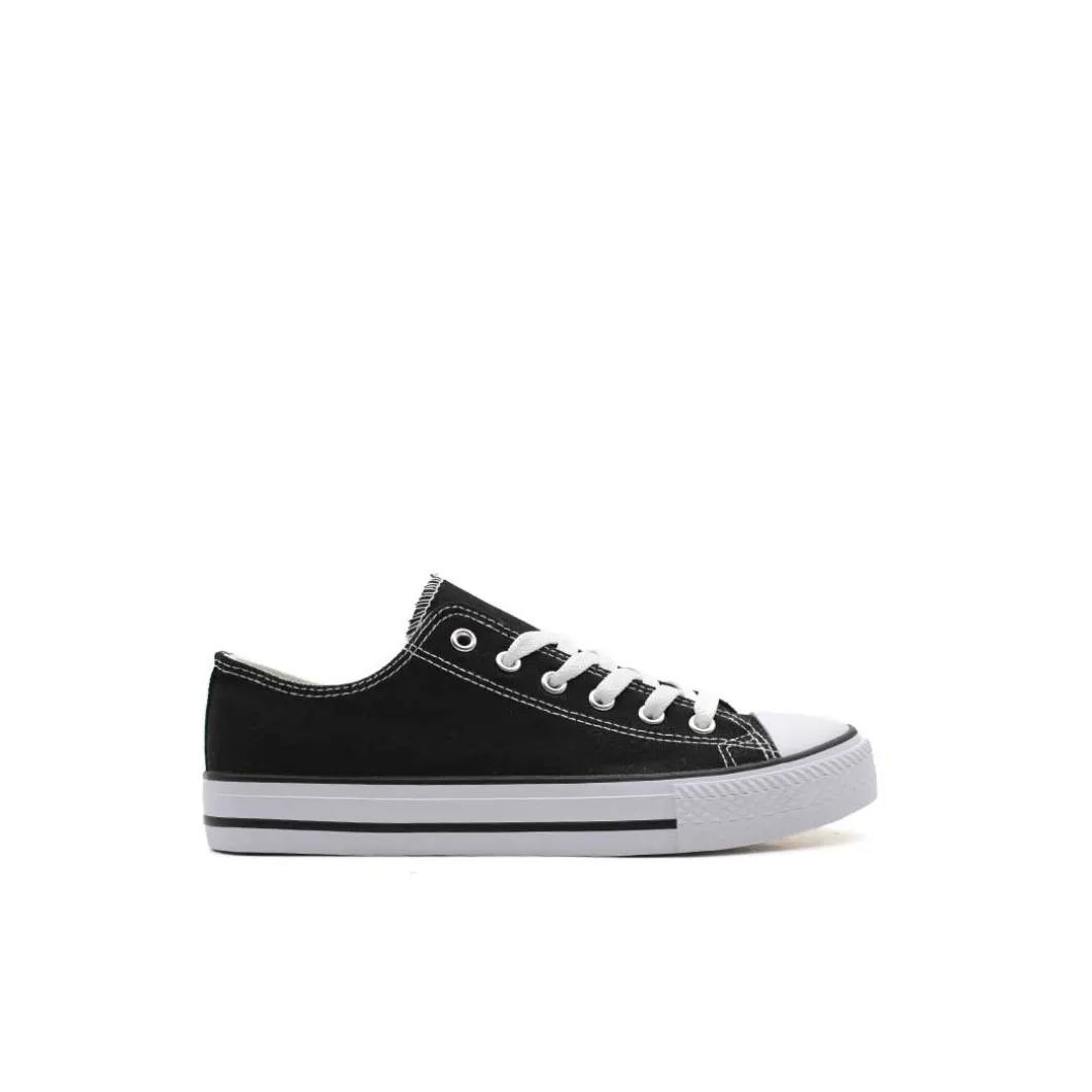 Zapatilla CV negro y blanco