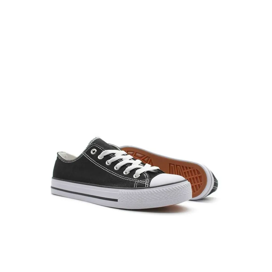 Zapatilla CV negro y blanco