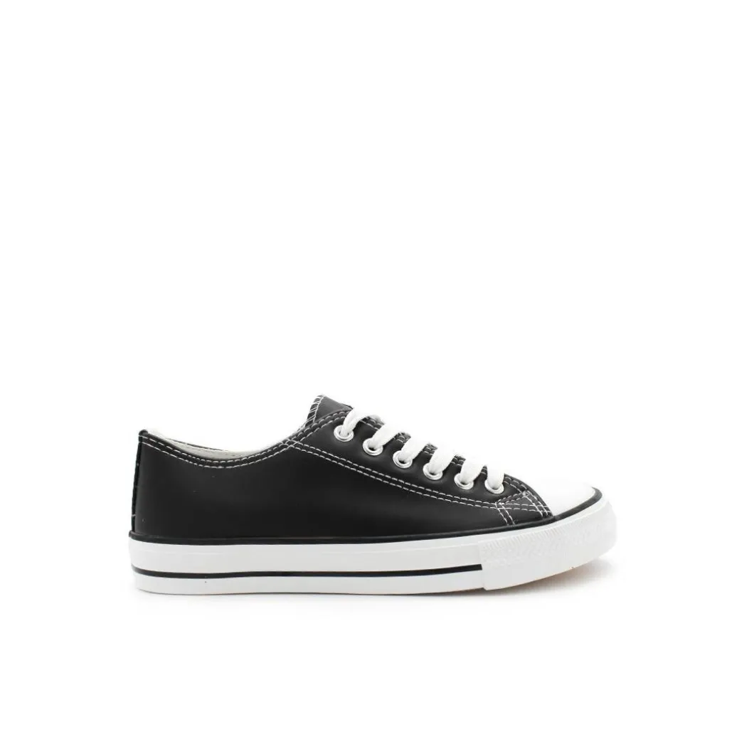 Zapatilla CV Polipiel Negra